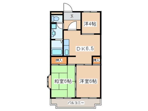 エスポワ－ル桜台の物件間取画像